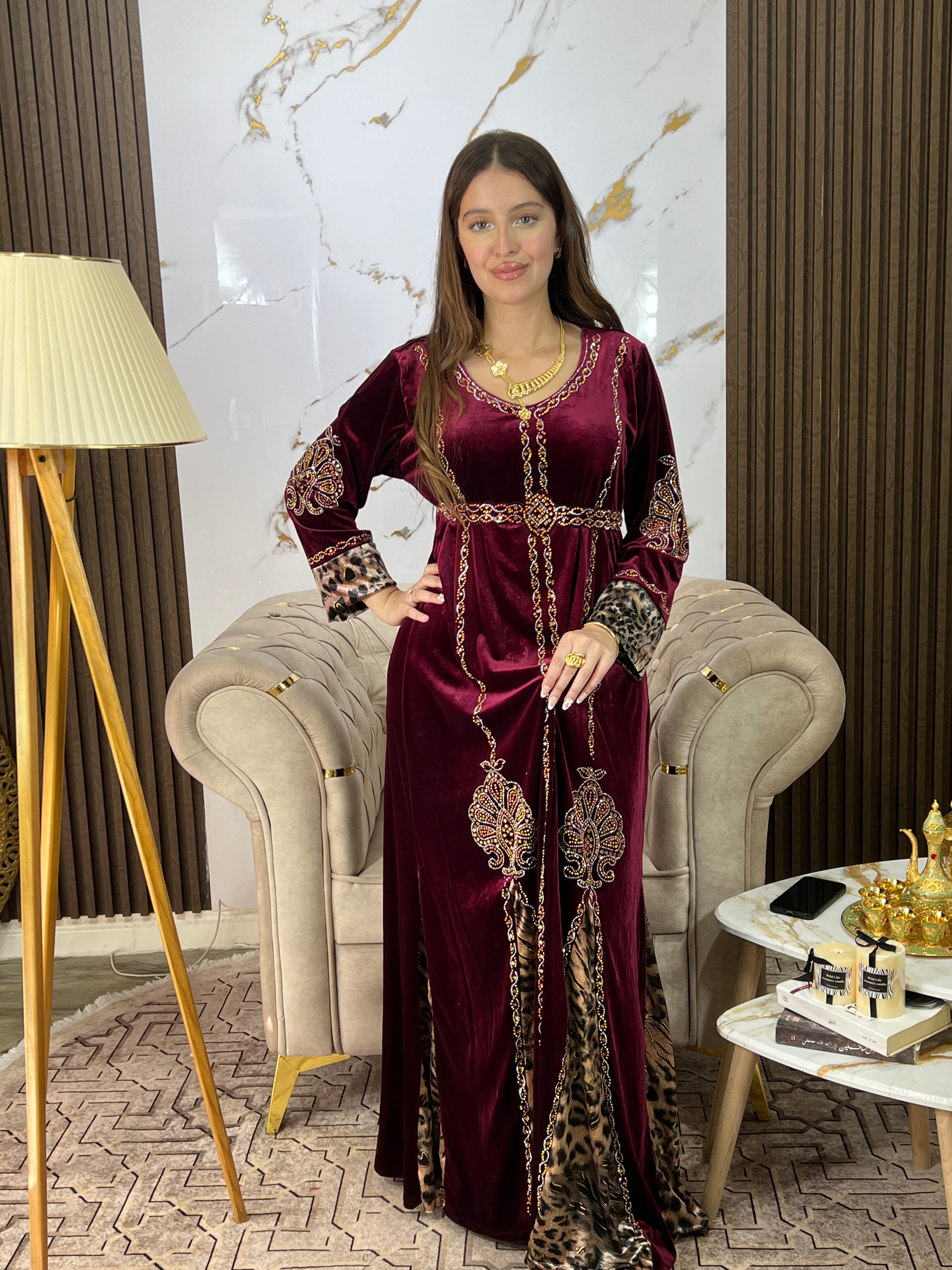 قفطان ستيل ملكي