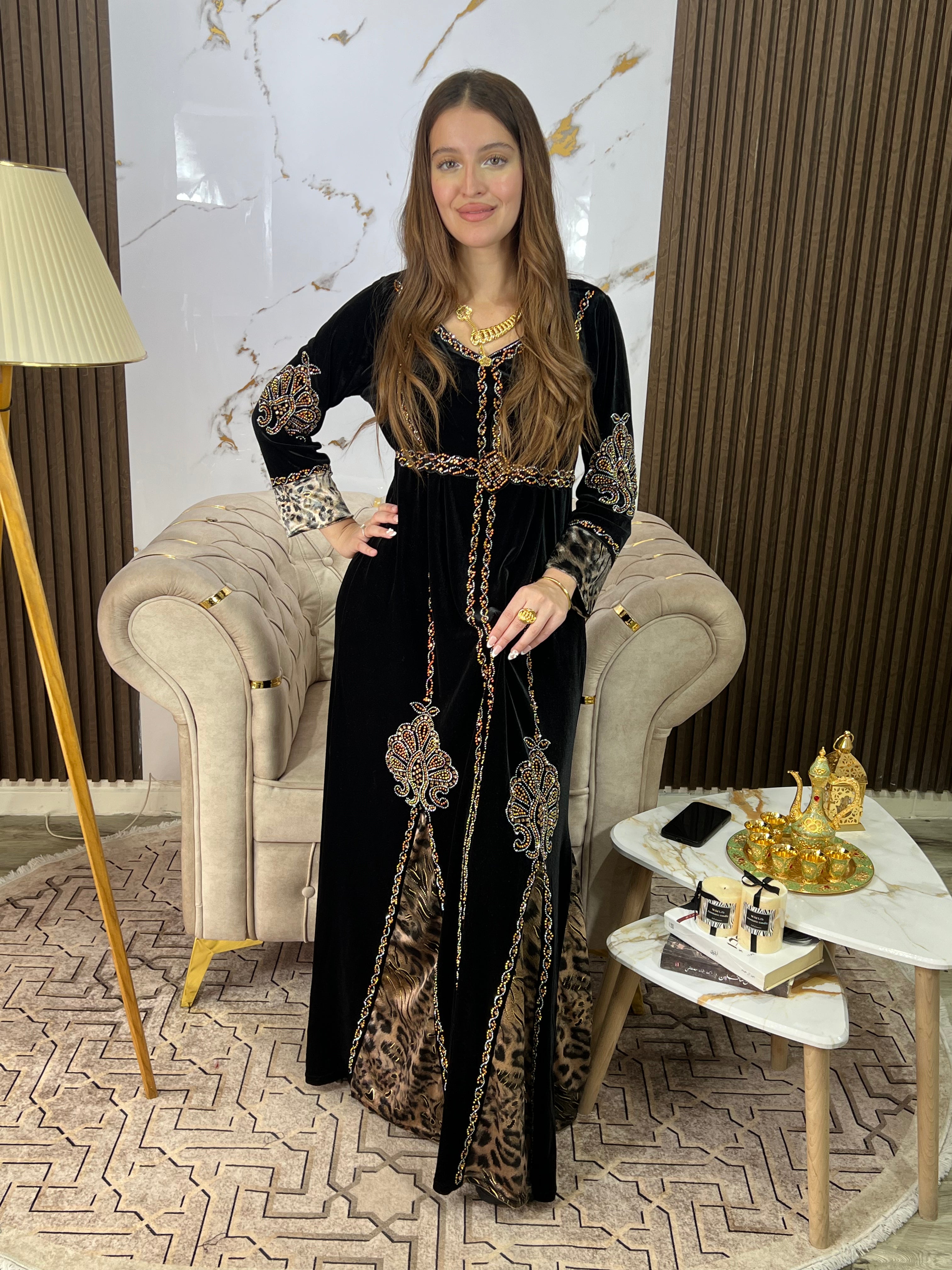 قفطان ستيل ملكي