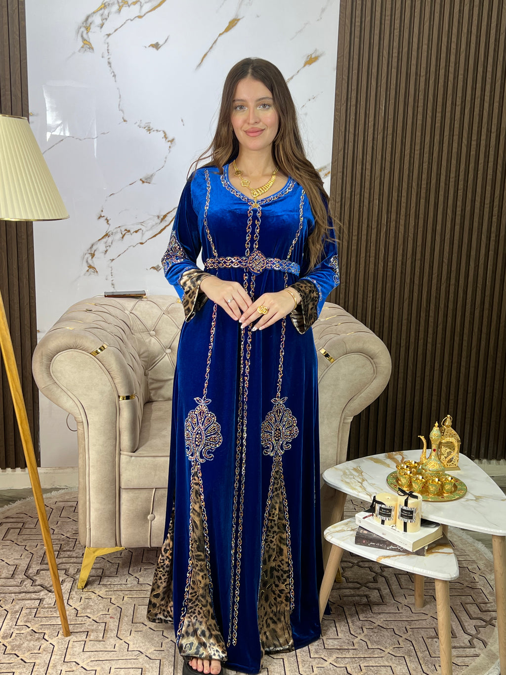 قفطان ستيل ملكي