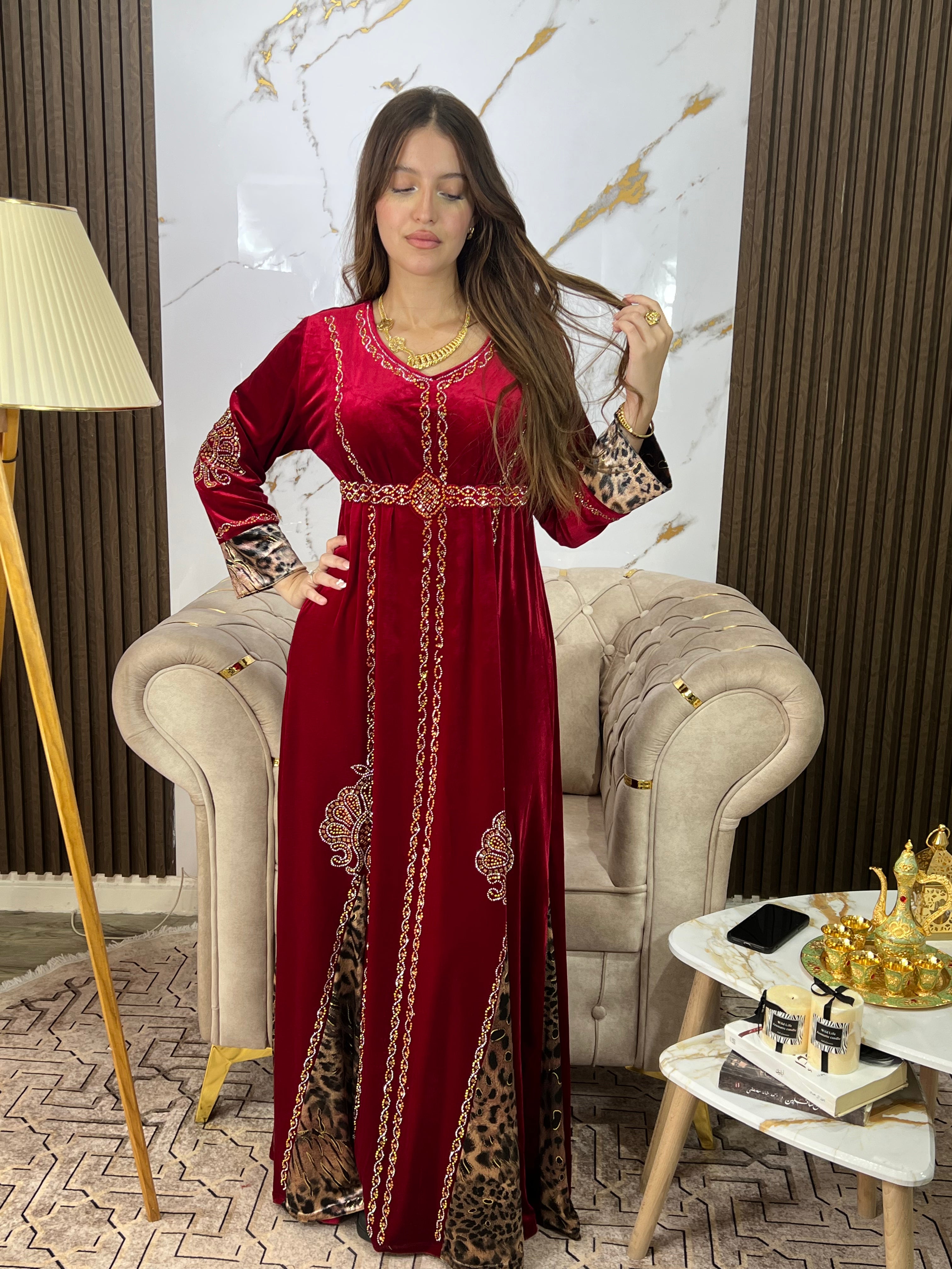 قفطان ستيل ملكي